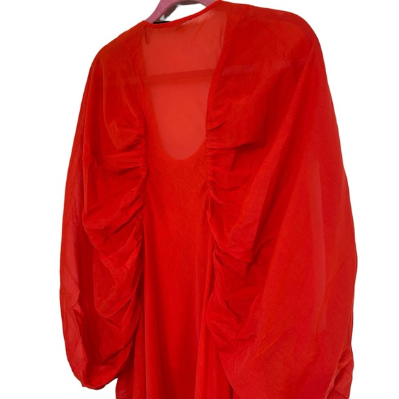 L.A.M.B. Tunic Top Sz S Red - Picture 7 of 10